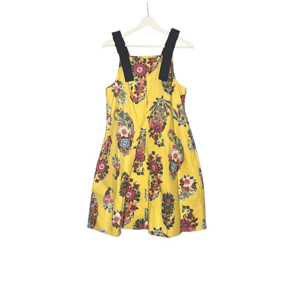 Anthropologie Women’s Sunniva dress Maeve NWT Small yellow floral - Picture 9 of 15